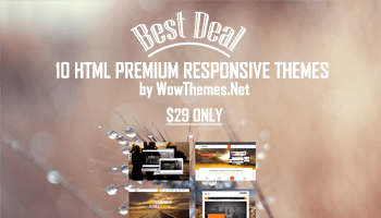 Download 10 Premium HTML Themes with Extended License - Font