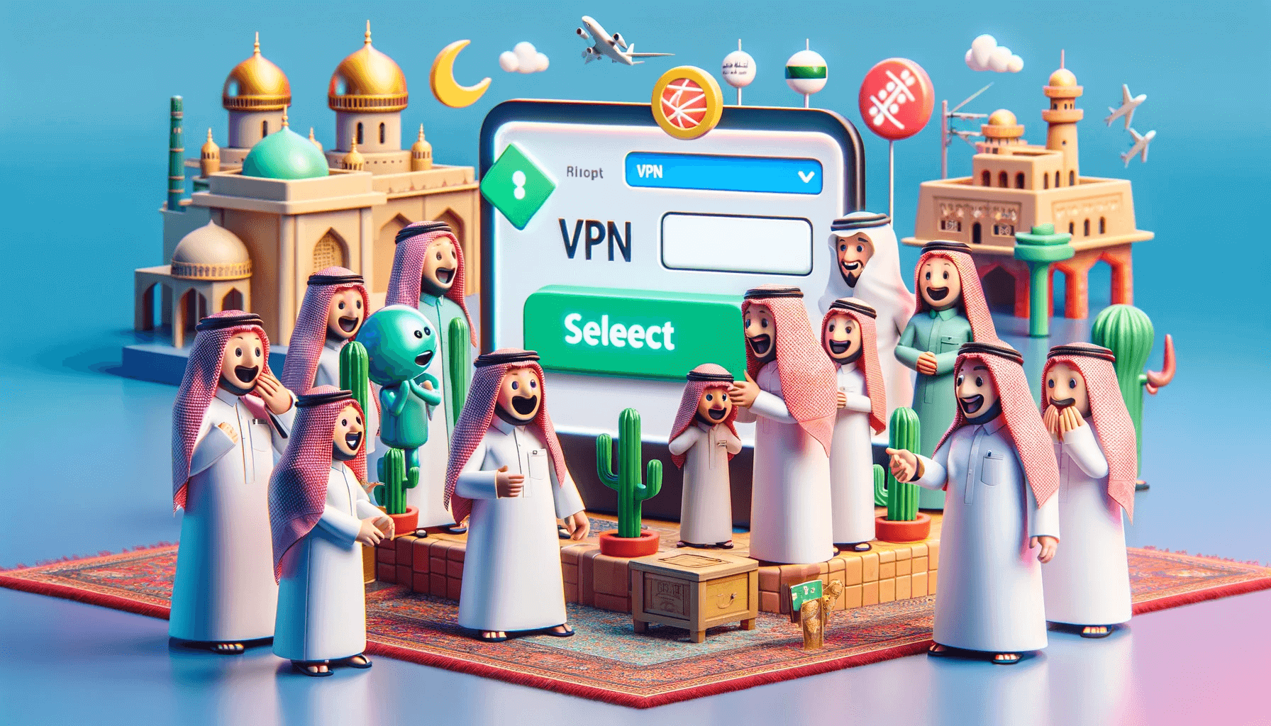 Best Free VPN for Saudi Arabia -