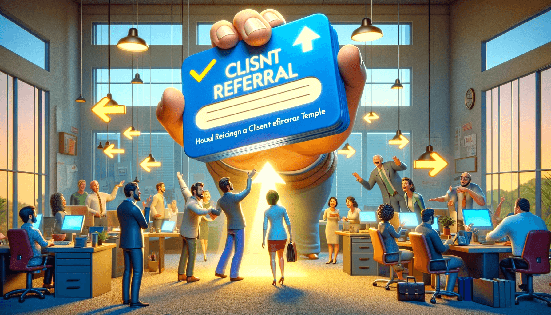 Client Referral Template - Step By Step Guide for Steady Growth -